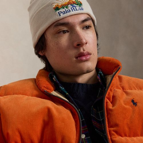 Embroidered Wool-Blend Beanie - Polo Ralph Lauren - Modalova