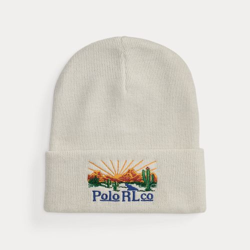 Embroidered Wool-Blend Beanie - Polo Ralph Lauren - Modalova