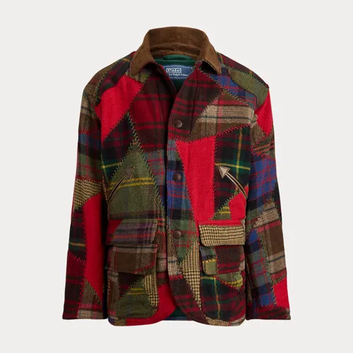 Patchwork Wool-Alpaca Utility Jacket - Polo Ralph Lauren - Modalova
