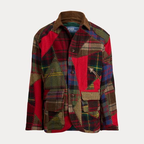 Patchwork Wool-Alpaca Utility Jacket - Polo Ralph Lauren - Modalova