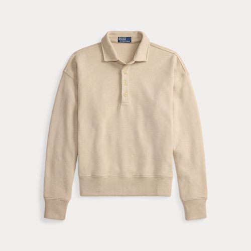 Relaxed Fit Ribbed Polo Pullover - Polo Ralph Lauren - Modalova