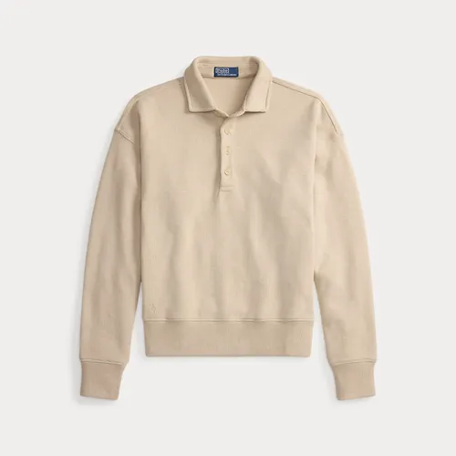 Relaxed Fit Ribbed Polo Pullover - Polo Ralph Lauren - Modalova