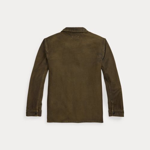 Reverse-Sateen Overshirt - RRL - Modalova