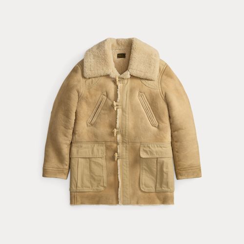 Shearling Toggle Coat - RRL - Modalova