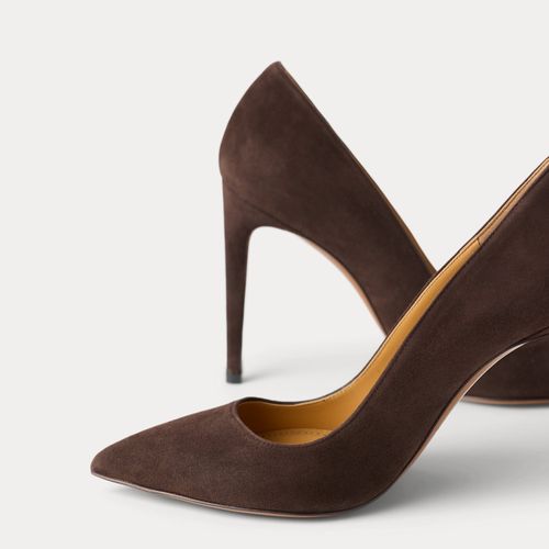 Celia 100 MM Goat-Suede Pump - Collection - Modalova