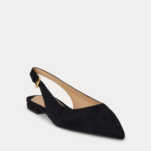 Londyn Suede Slingback Flat - Lauren - Modalova