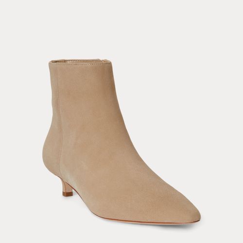 Francesca Suede Bootie - Lauren - Modalova