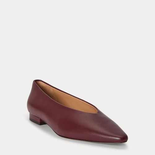 Audri Nappa Leather Ballet Flat - Lauren - Modalova