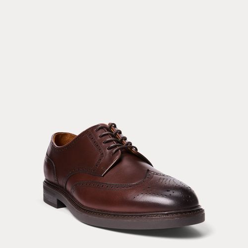 Asher Leather Wingtip Shoe - Polo Ralph Lauren - Modalova