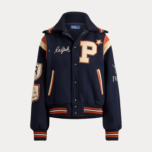 Wool-Blend Letter Jacket - Polo Ralph Lauren - Modalova
