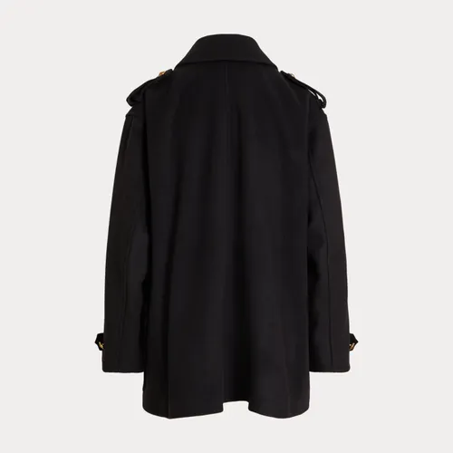 Wool Melton Cape Coat - Polo Ralph Lauren - Modalova