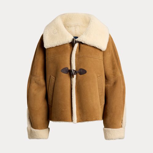 Shearling Toggle Swing Jacket - Polo Ralph Lauren - Modalova