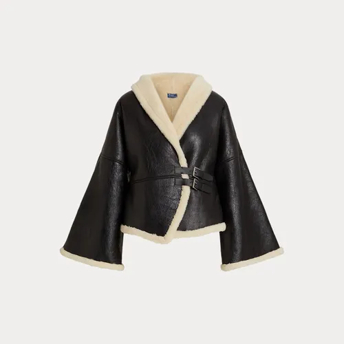 Shearling Wrap Jacket - Polo Ralph Lauren - Modalova