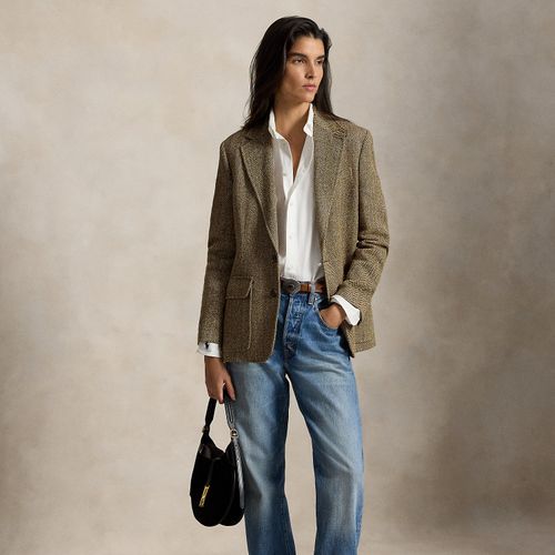 Single-Breasted Herringbone Blazer - Polo Ralph Lauren - Modalova
