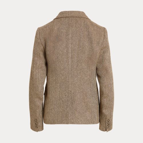 Single-Breasted Herringbone Blazer - Polo Ralph Lauren - Modalova