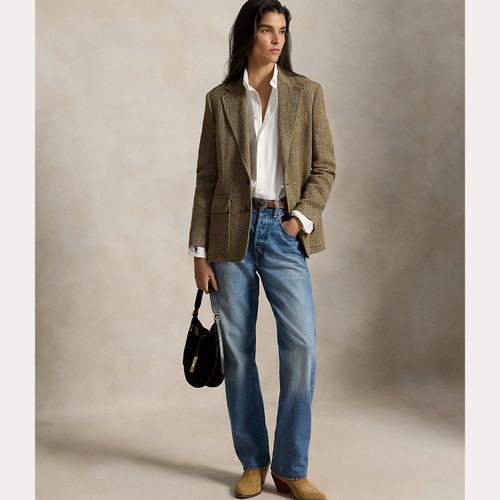 Single-Breasted Herringbone Blazer - Polo Ralph Lauren - Modalova