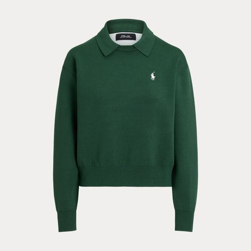 Polo-Collar Logo Pullover - RLX - Modalova