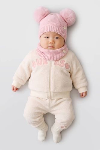 Conjunto De Gorro Y Bufanda - Guess - Modalova