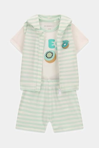 Conjunto De Chaleco, Body Y Pantalones Cortos - Guess - Modalova
