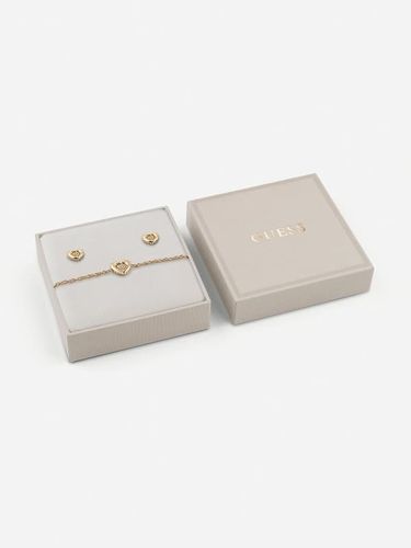 Set De Pendientes Y Pulsera L.O.V.E - Guess - Modalova