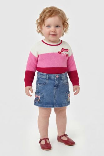 Falda Cargo De Denim - Guess - Modalova