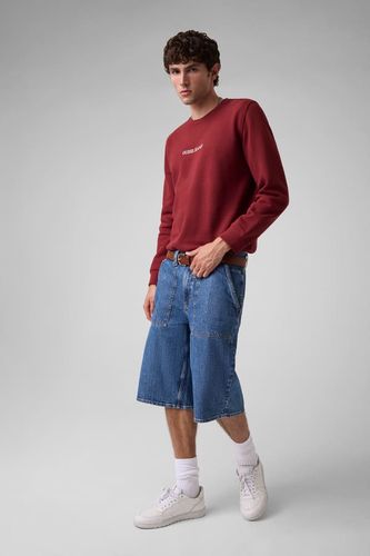 Sudadera Bordada Corte Slim - Guess - Modalova