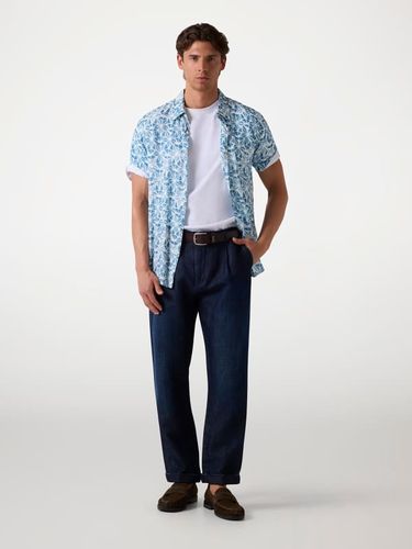 Camisa De Viscosa Estampada - Guess - Modalova