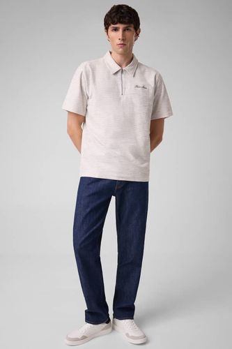 Polo De Rayas De Corte Regular - Guess Jeans - Modalova