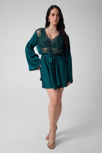 Kimono De Encaje Deva - Guess - Modalova