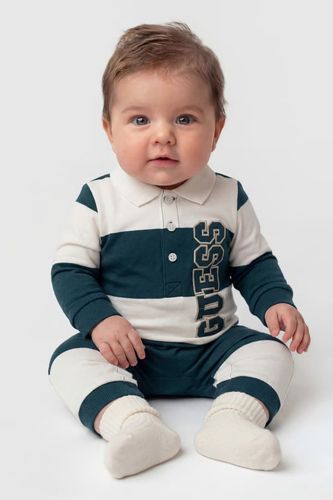 Peto Polo A Rayas - Guess - Modalova