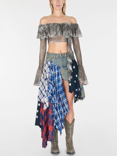 Falda Vaquera Patchwork - Guess - Modalova