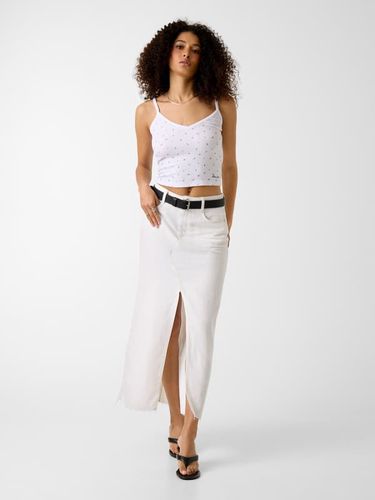 Falda Midi Vaquera - Guess - Modalova
