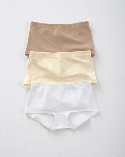 Komfortable Panties aus stretchiger Baumwolle (3er Pack) - Leonisa - Modalova
