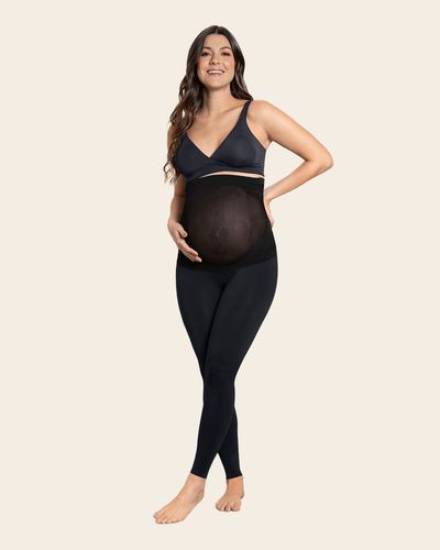 Legging para el embarazo con soporte lumbar y banda que soporta el abdomen - Leonisa - Modalova