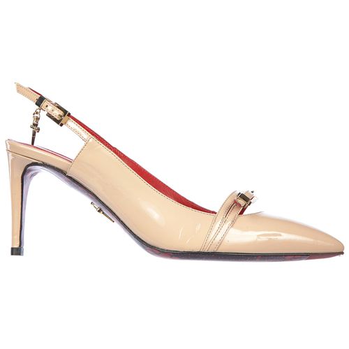 Women's leather pumps court shoes high heel vernice luce - Cesare Paciotti - Modalova