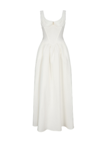 Vivian Dress (White) - Nana Jacqueline - Modalova