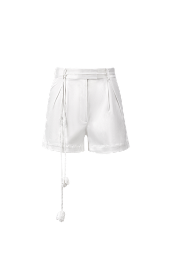 Linen shorts in white - limited edition - Lita Couture - Modalova