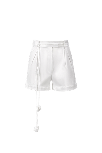 Linen shorts in white - limited edition - Lita Couture - Modalova