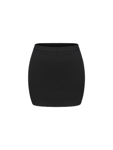 Kennedy Knit Skirt (Black) - Nana Jacqueline - Modalova