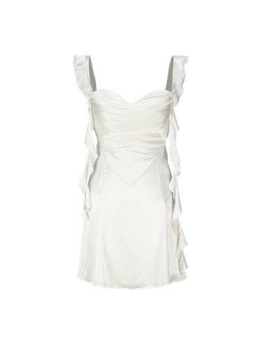 Karina Dress (White) - Nana Jacqueline - Modalova
