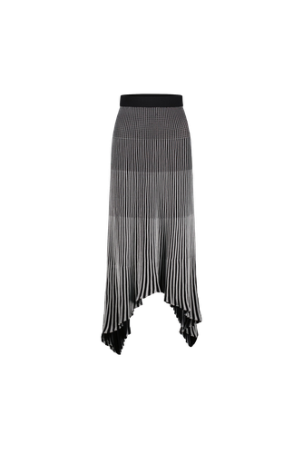 Pleated Knit Skirt - SIRAPOP - Modalova