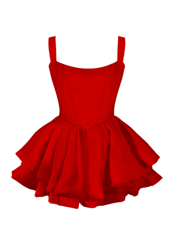Este Dress - Red - Gigii's - Modalova