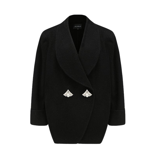 Kendall Coat (Black) - Nana Jacqueline - Modalova