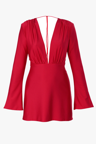 Dress Julietta Red - XS - Mini dresses - HALEWSKI - Modalova