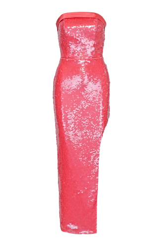 Raspberry sequin dress - Lily Was Here - Modalova