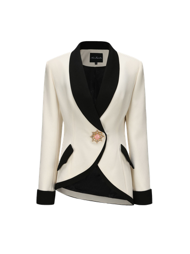 Brooke Suit Jacket (Beige) - Nana Jacqueline - Modalova