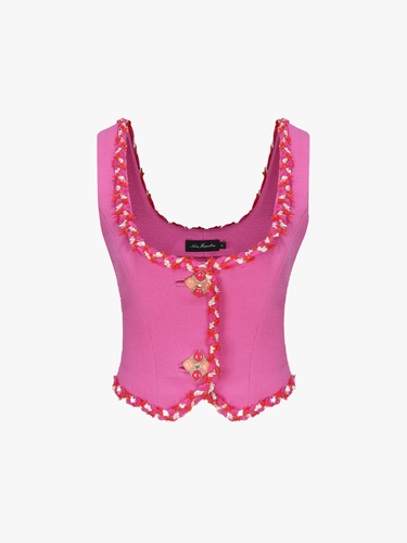 Lisette Vest Top () - S - Tops - Nana Jacqueline - Modalova