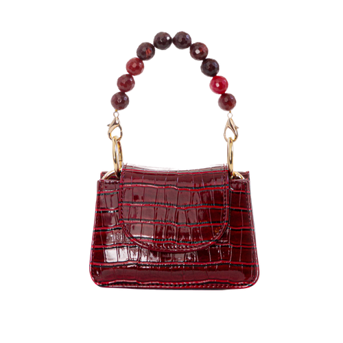 Horra - Burgundy - Mini bag - Mini bags - ALIEL - Modalova