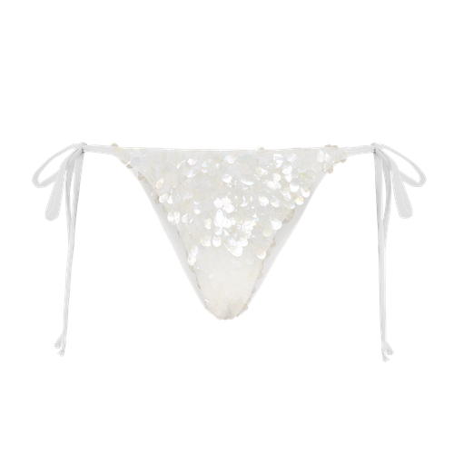 Sienna Sequin Embroidery Bikini Bottoms - Oceanus Swimwear - Modalova