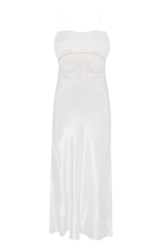 Viscose dress - Total White - Modalova